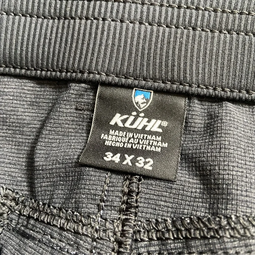 KUHL Pants Mens 34x31 Deceptr Technical Outdoor Performance Hiking Stretch Gray